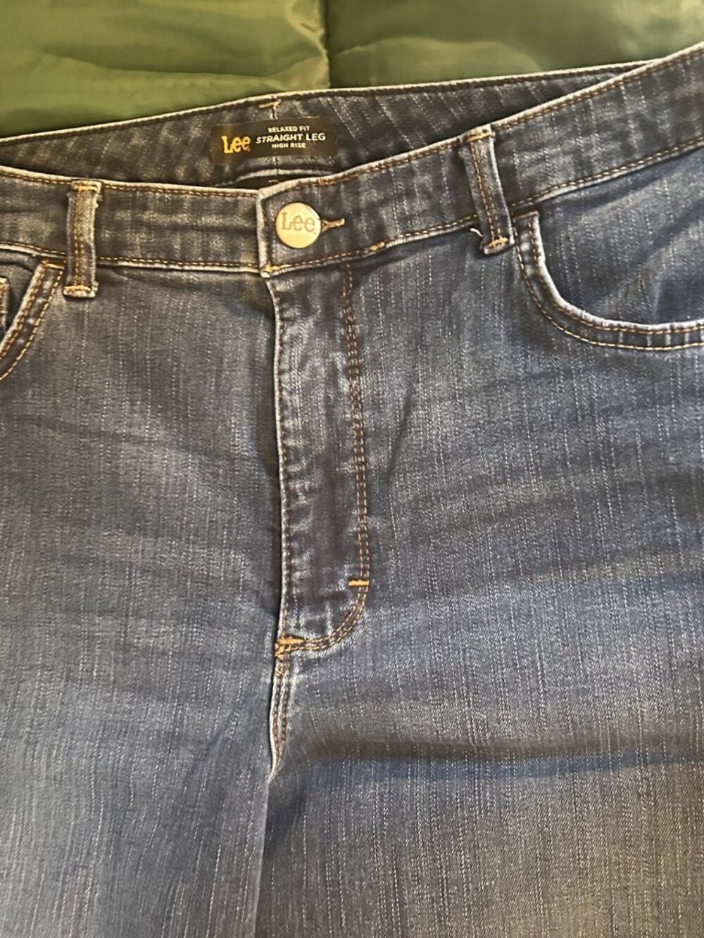 Lee Relaxed Fit High Rise Jeans